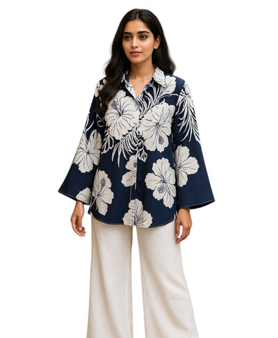 HIBISCUSS PRINTED SHIRT