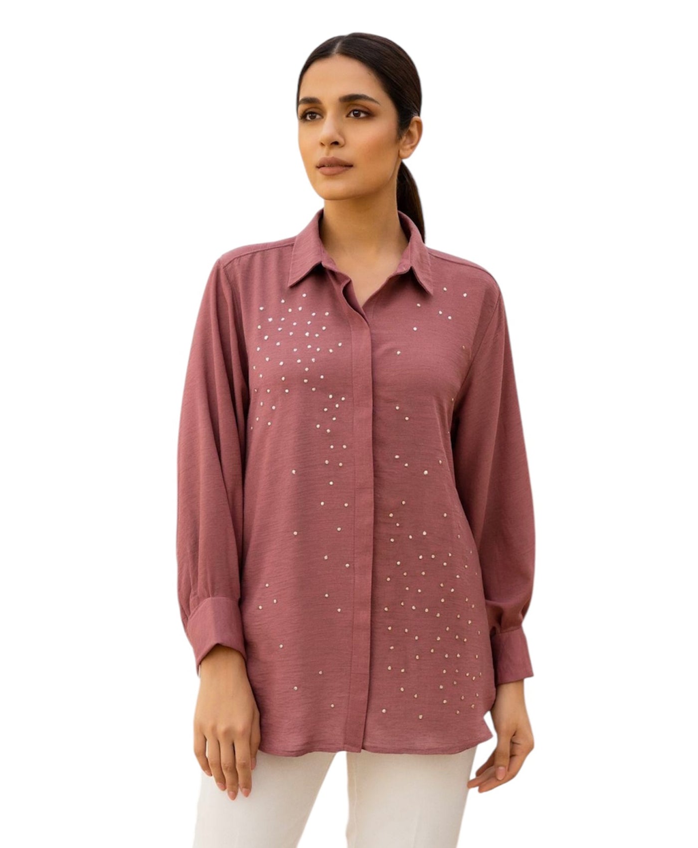 MIDNIGHT MAROON SHIRT