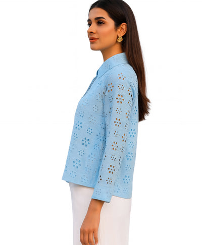 TULIP CROP SHIRT