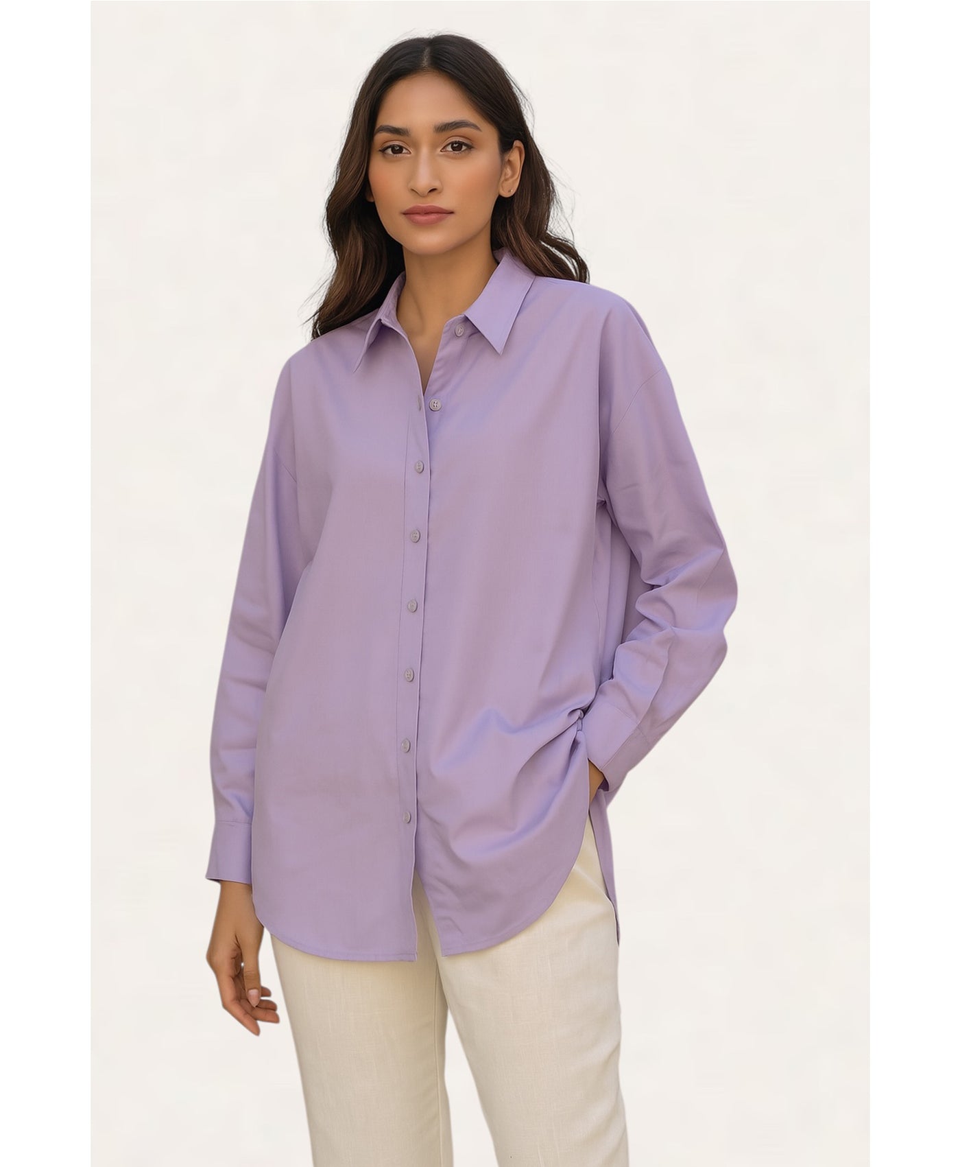 ALIZA PLAIN SHIRT