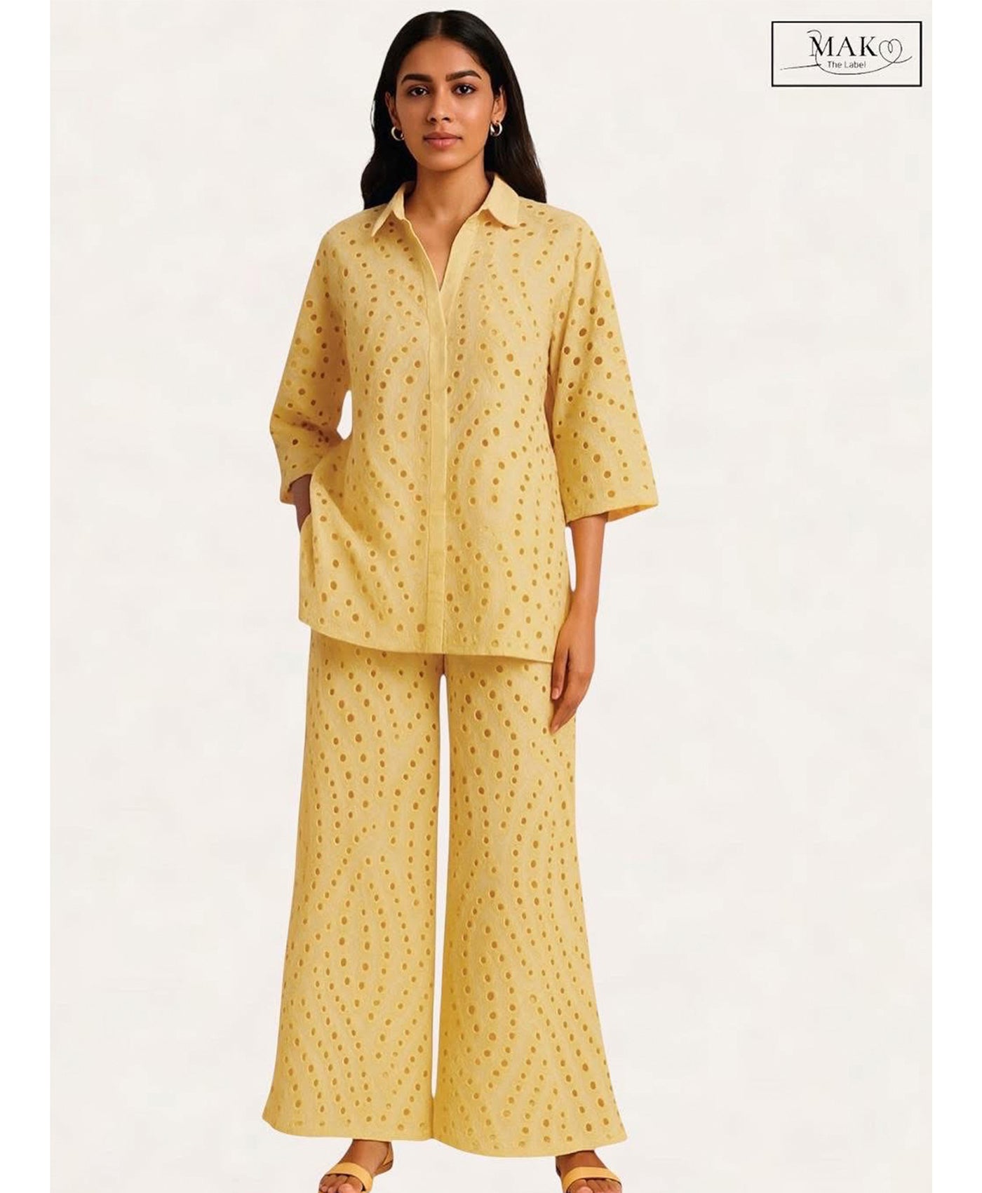 BUTTERFLY YOLLOW CO-ORD