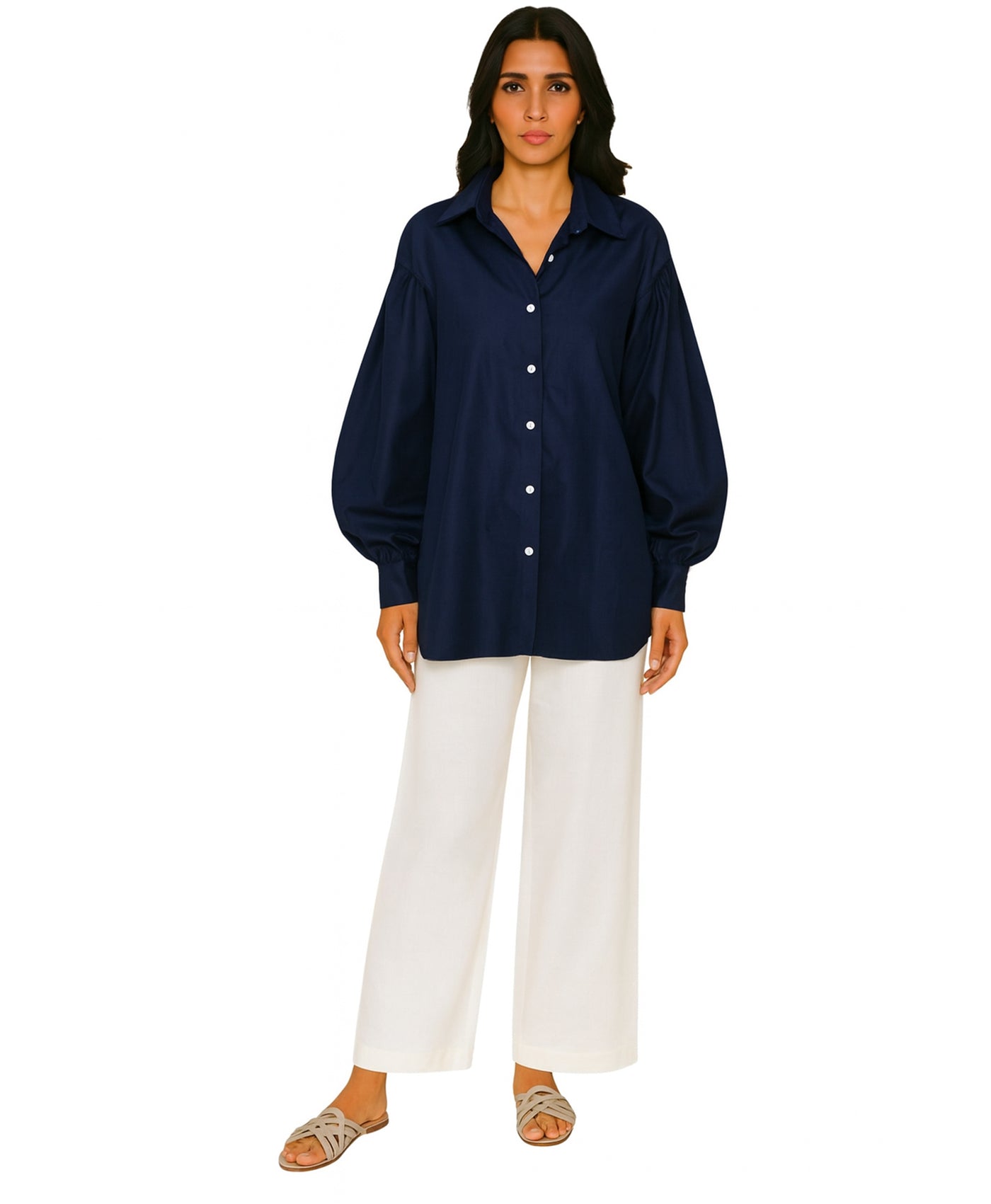 PEACOCK OVERSIZED SHIRT
