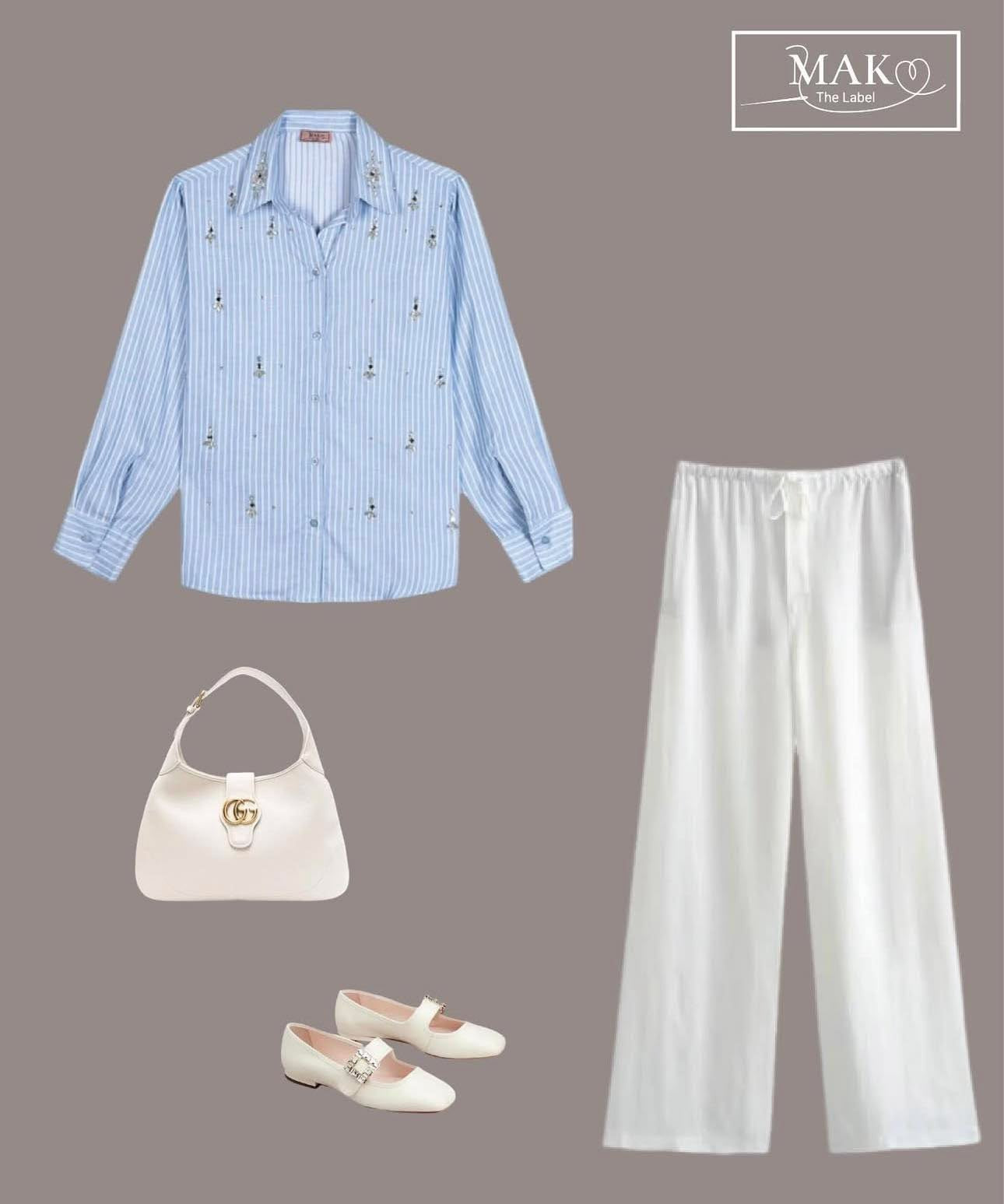 AYZEL BLUE SHIRT