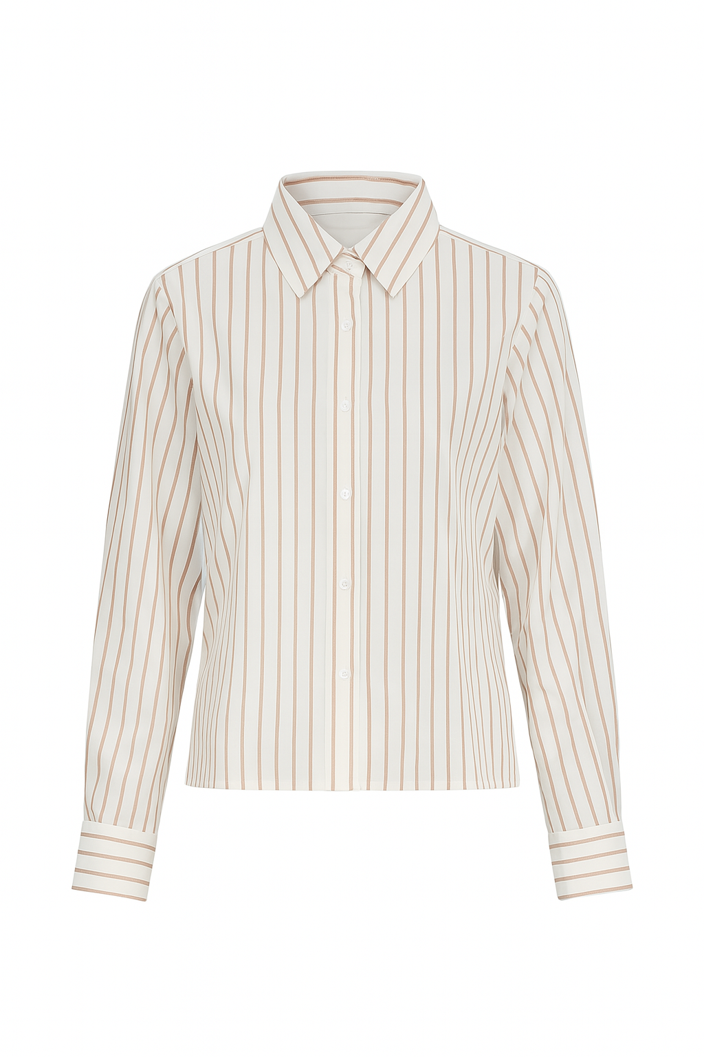 SILVI WHITE CROP SHIRT