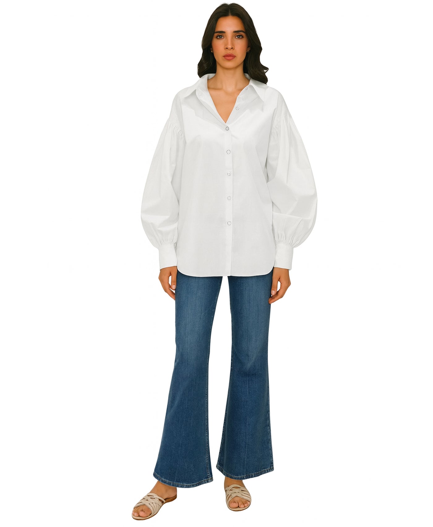 PEACOCK OVERSIZED SHIRT